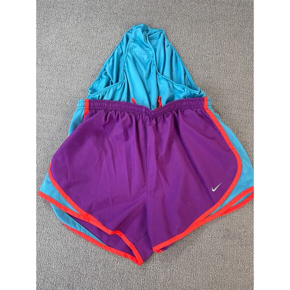Nike Athletic Shorts Running Active Athleisure Purple Size Medium - Picture 5 of 10
